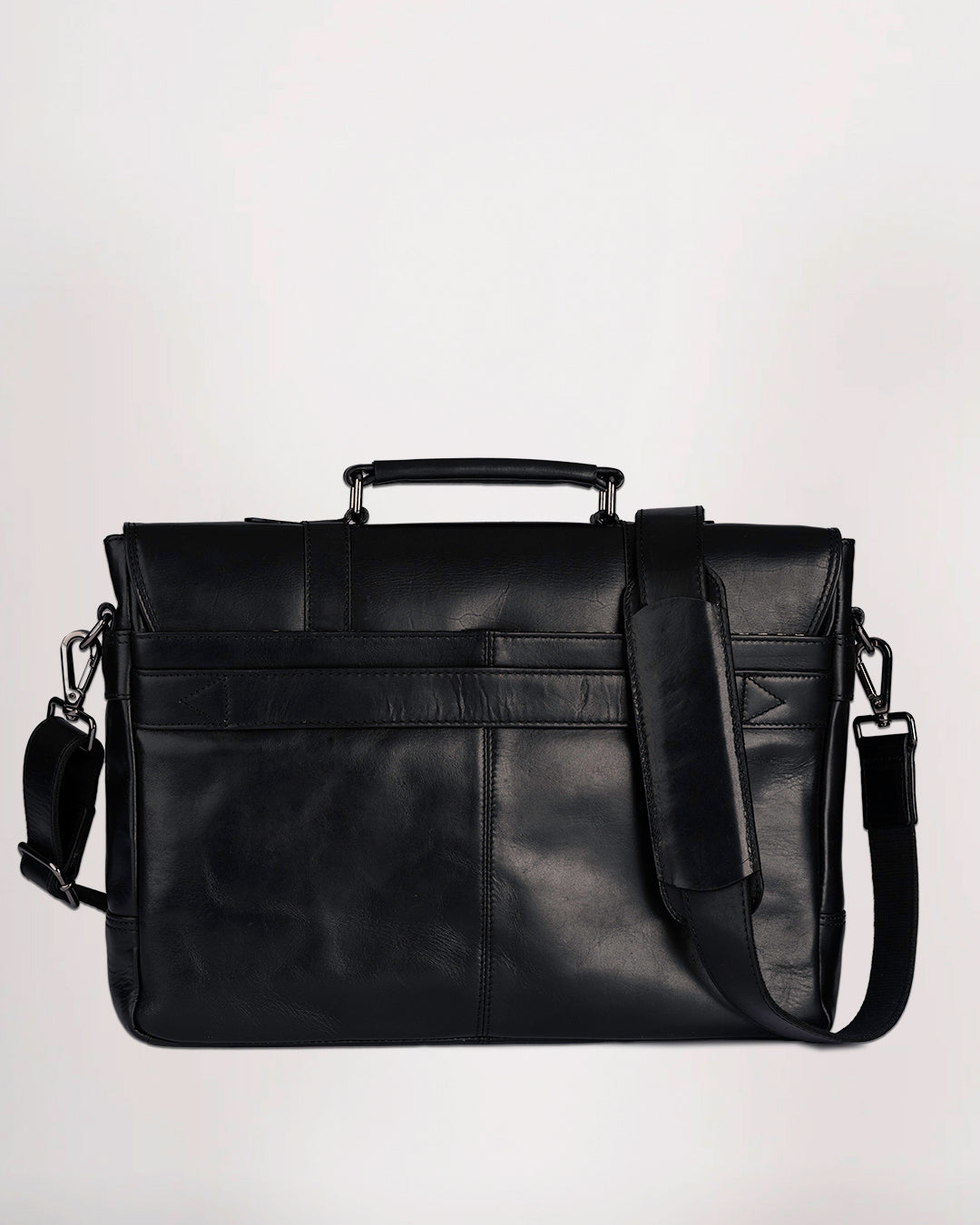 Leather Messenger Bag