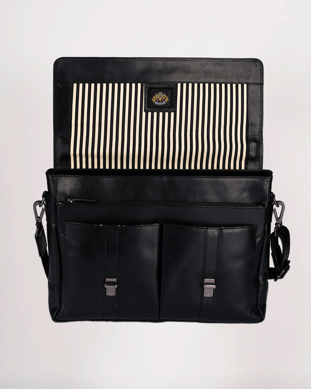 Leather Messenger Bag