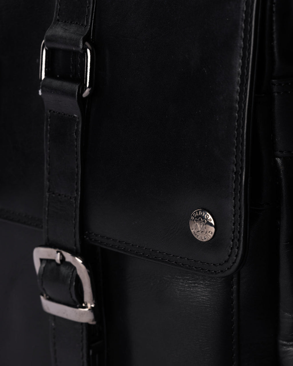 Leather Messenger Bag