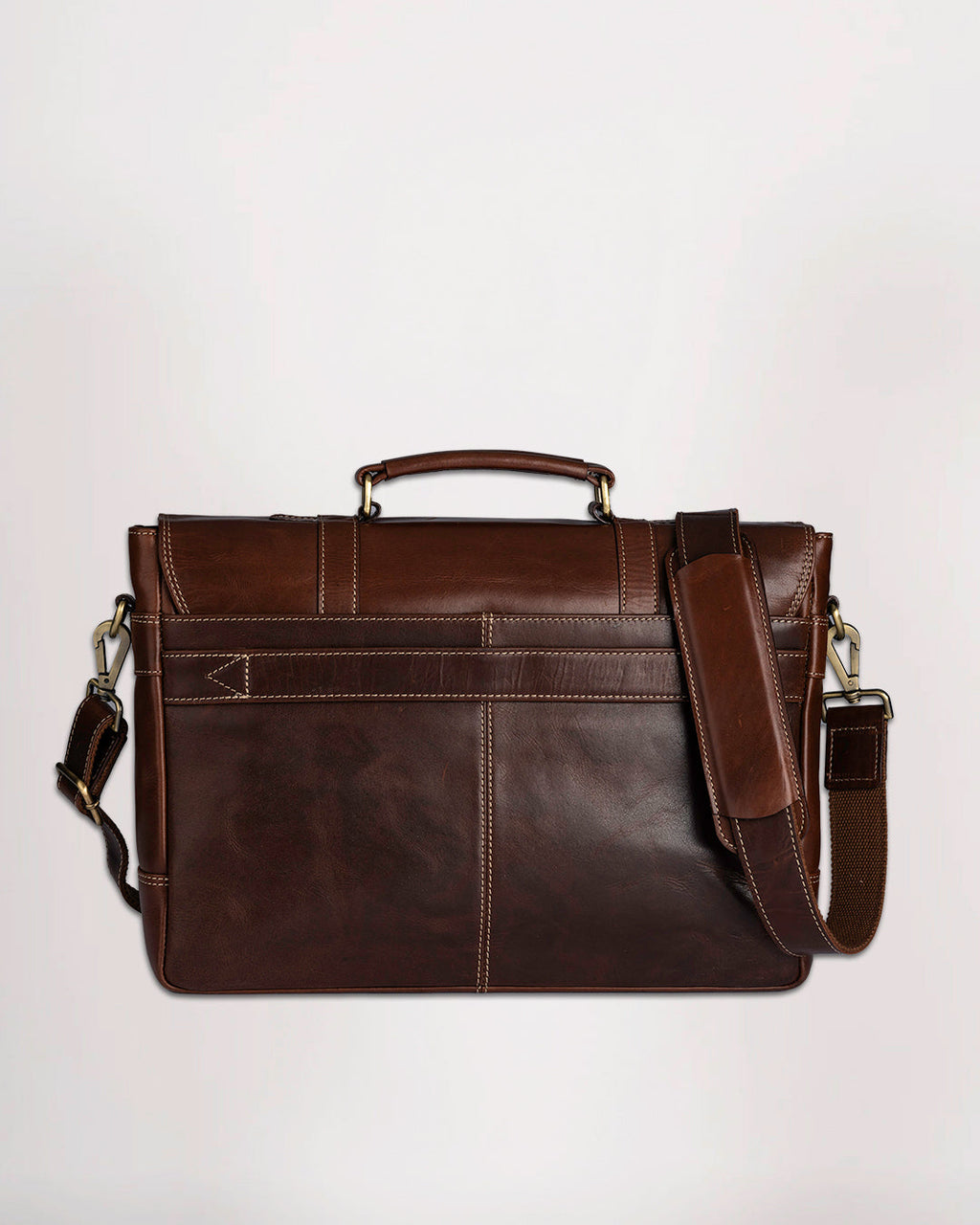 Leather Messenger Bag