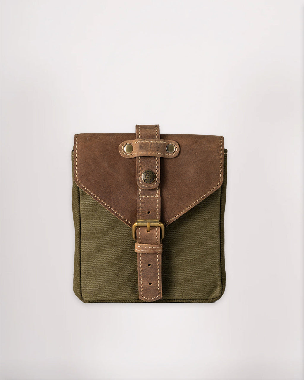 Canvas & Leather Tank Bag - Small